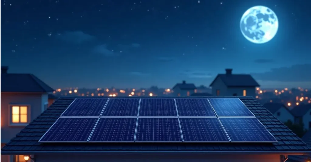 Night solar panels installed on rooftop in Pakistan at night,

Energy stored by night solar panels for home use,

Night solar panels providing electricity during dark hours,

Homes powered efficiently by night solar panels in Pakistan,