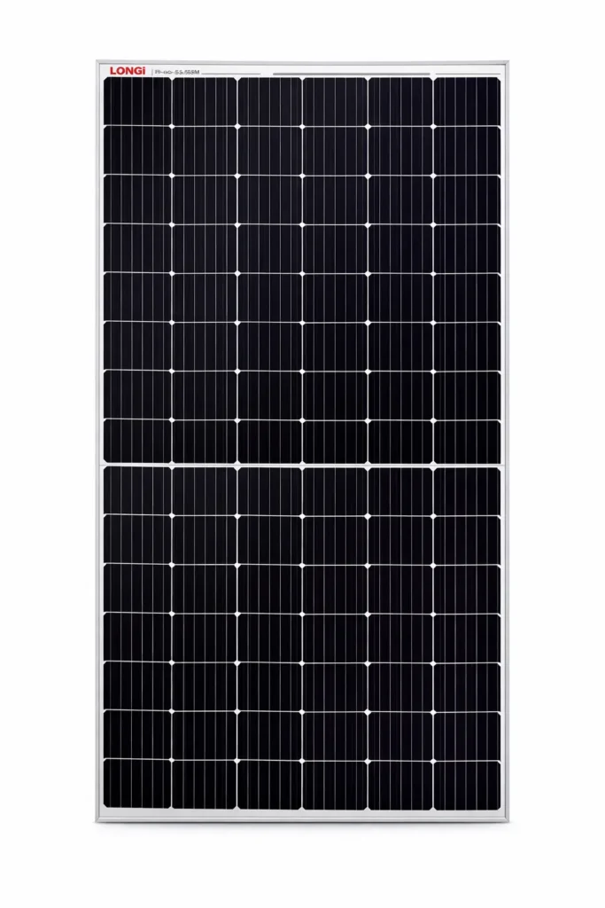Longi 545 watt solar panel mono perc front view, Longi 545 watt mono perc solar panel for Pakistan, Longi 545 Watt Solar Panel Price in Pakistan