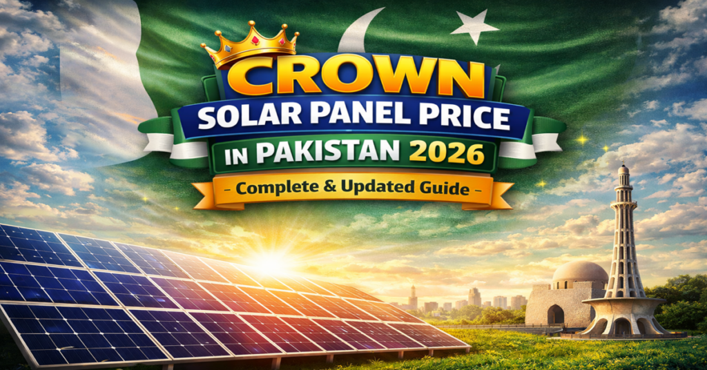 Crown Solar Panel Price in Pakistan